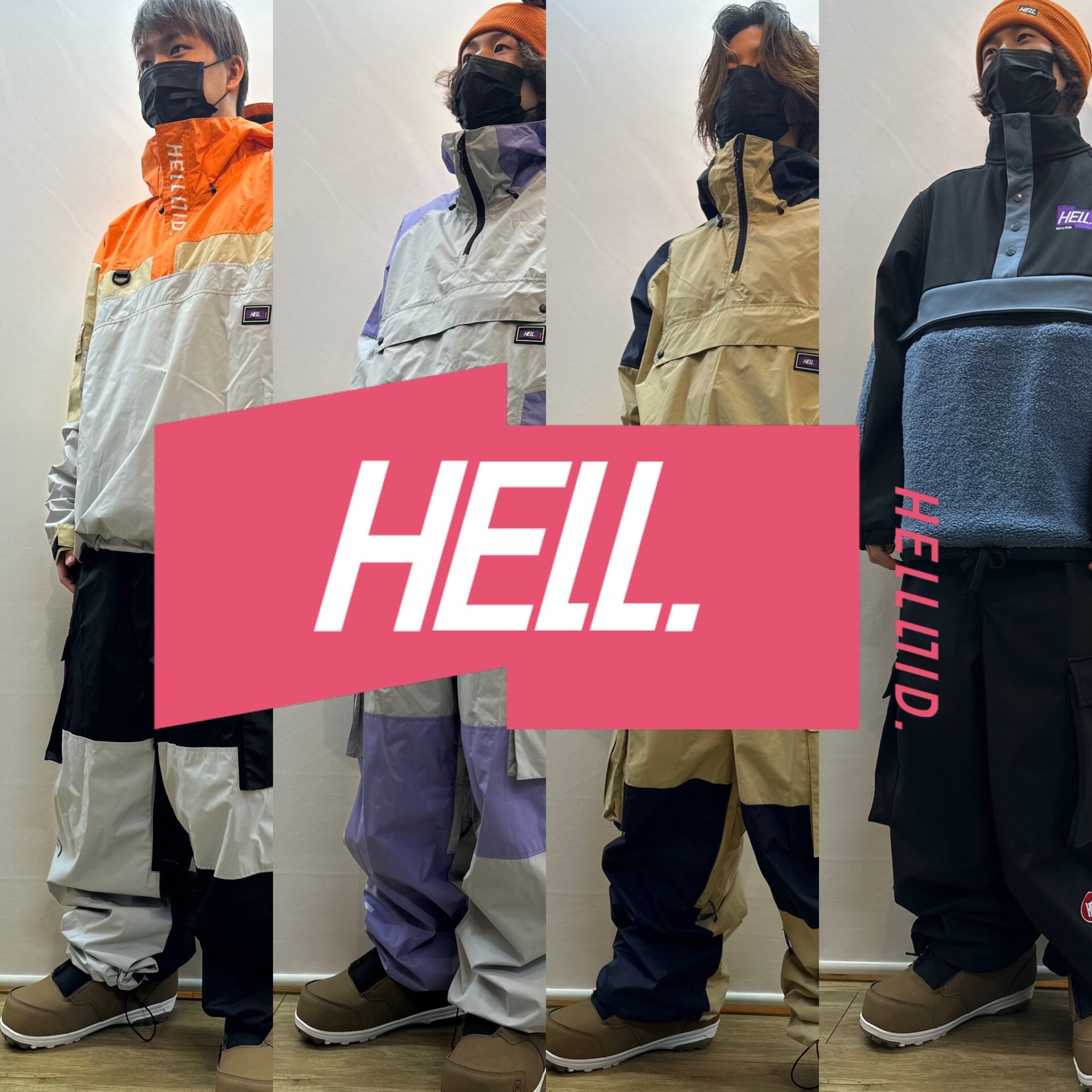 2324 HELLOID ヘルロイド スノーボードウェア