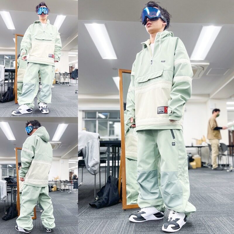 世界的に ANTHEM Ｓサイズ ビブパンツ レディース スノボウェア 