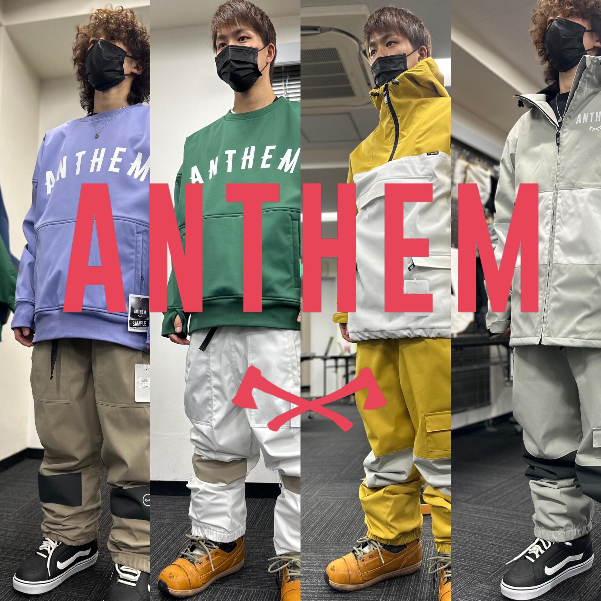 2324 ANTHEM アンセム スノーボードウェア