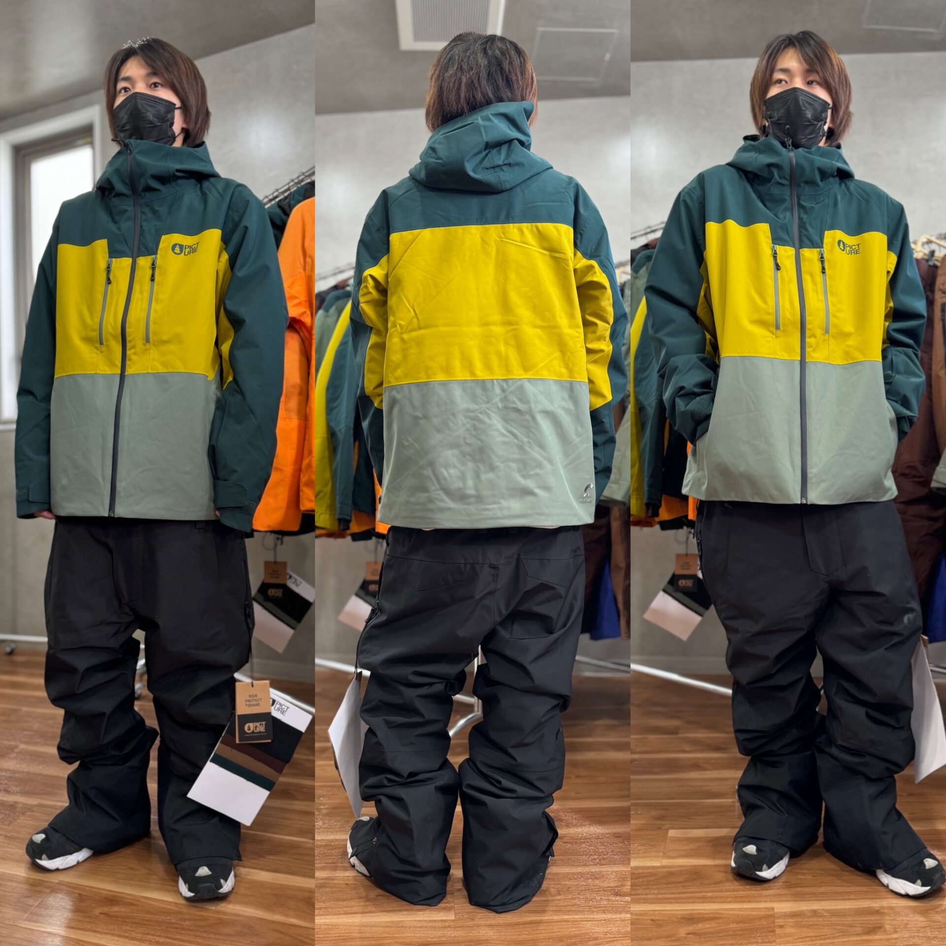 PICTURE ORGANIC CLOTING 上下SET PICTURE ORGANIC CLOTING 上下SET - メルカリ