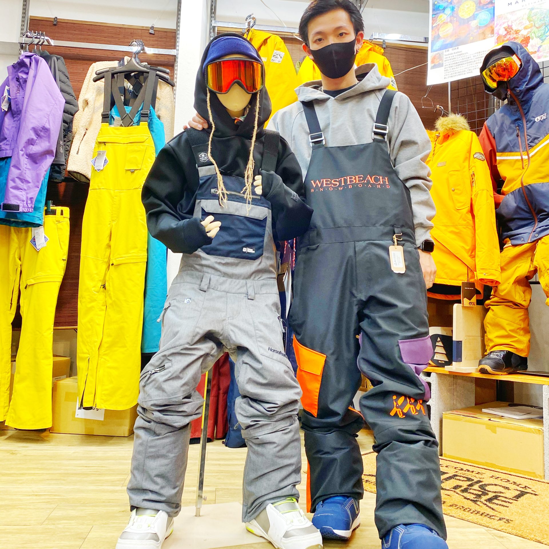 b’s east 人気ウェア紹介 -BIB PANTS-