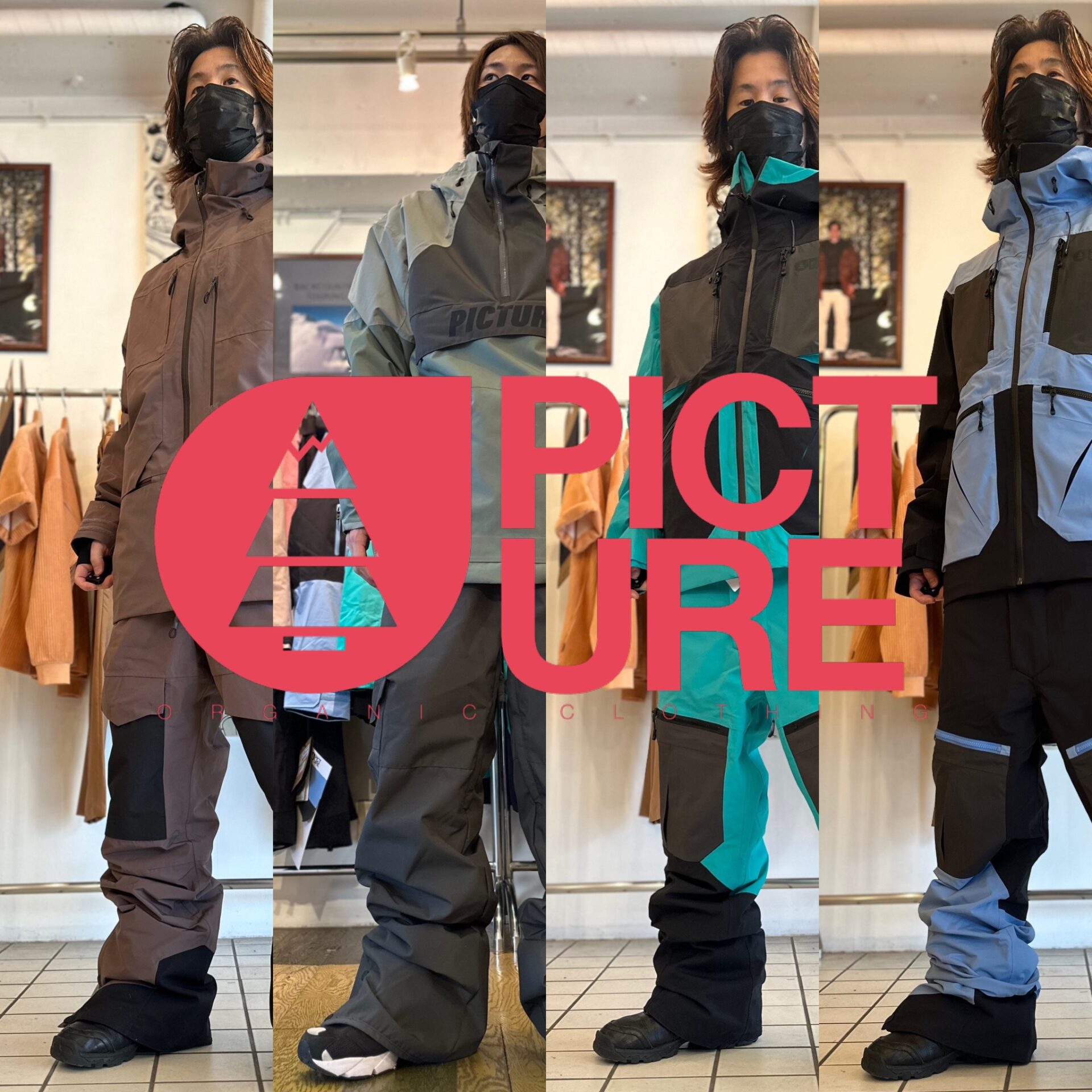 2324 PICTURE ORGANIC CLOTHING ピクチャー スノーボードウェア