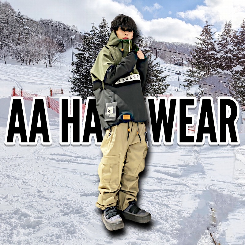 AA HARD WEAR プルオーバー スノーボードウェア-