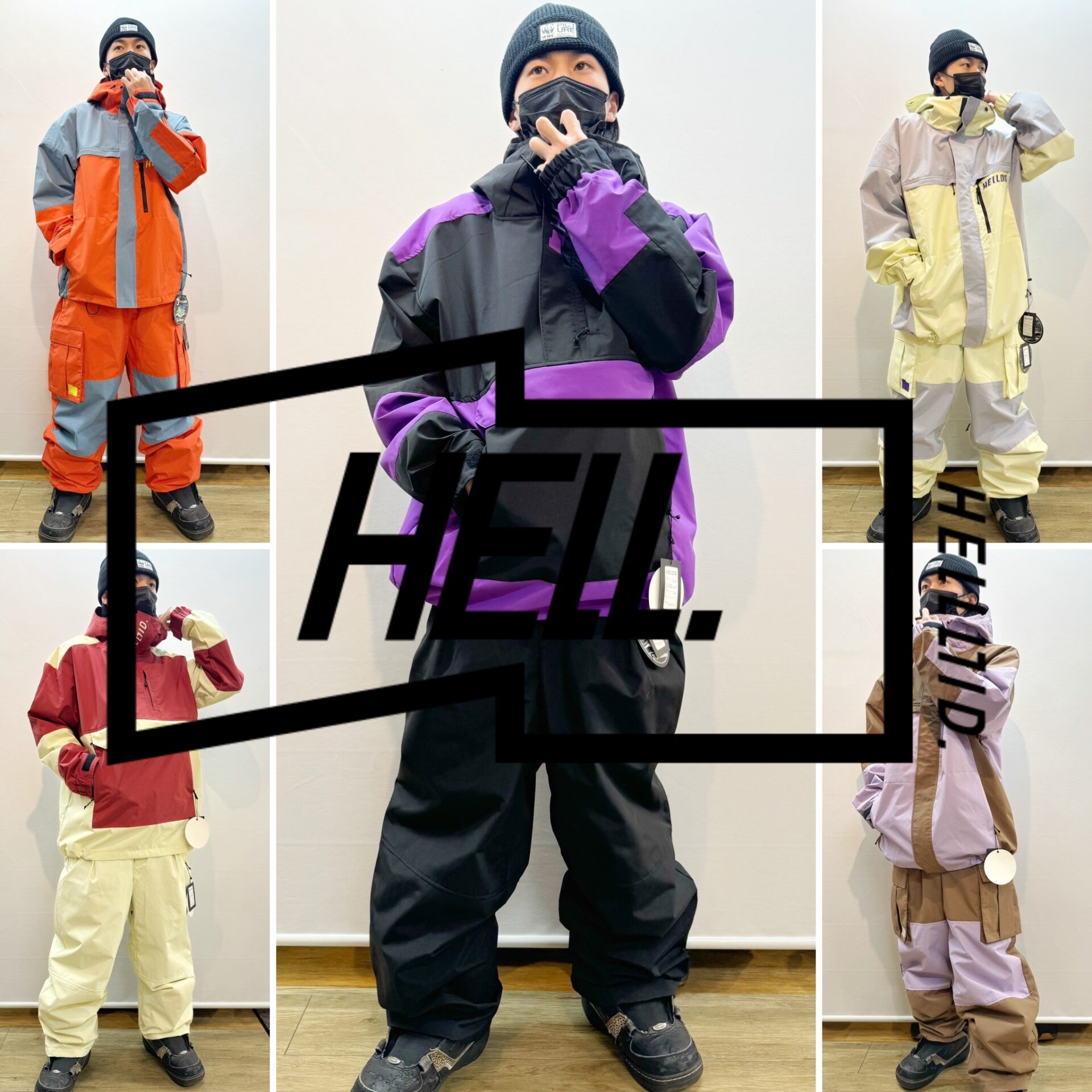 2526 HELLOID ヘルロイド スノーボードウェア