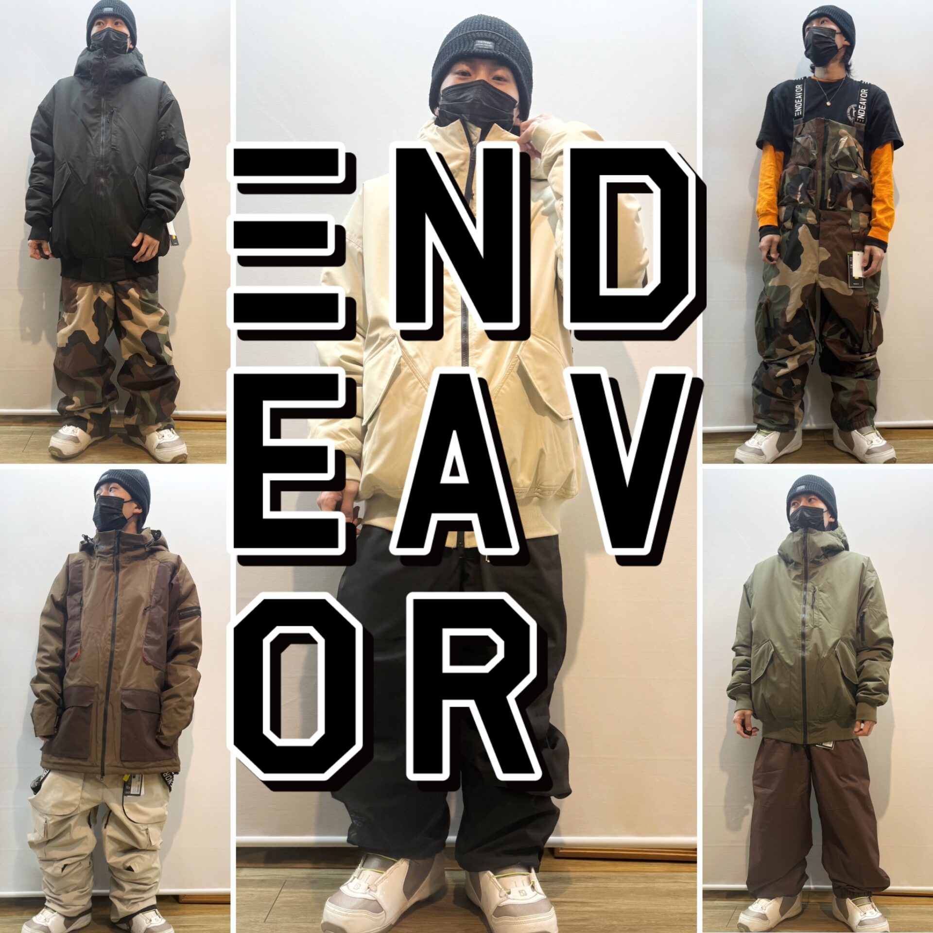 2627 ENDEAVOR エンデバー スノーボードウェア