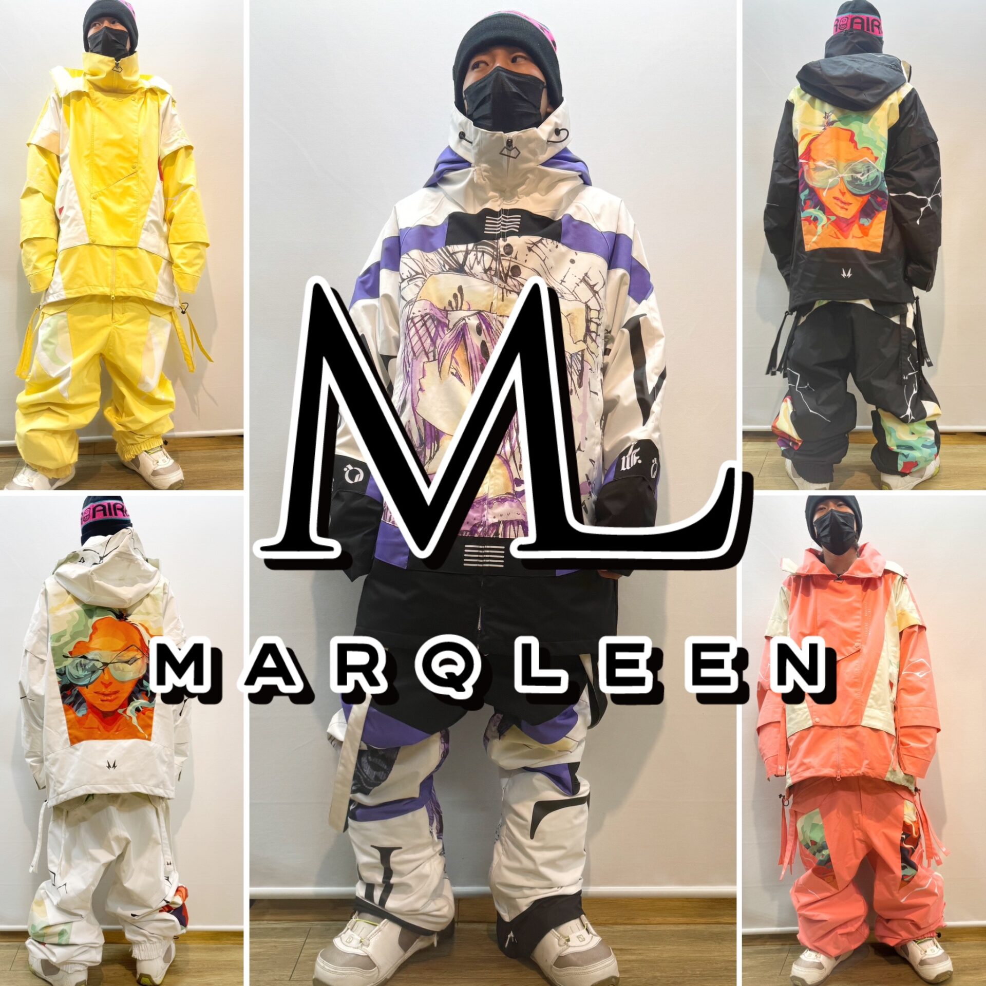 2627 MARQLEEN マークリーン スノーボードウェア